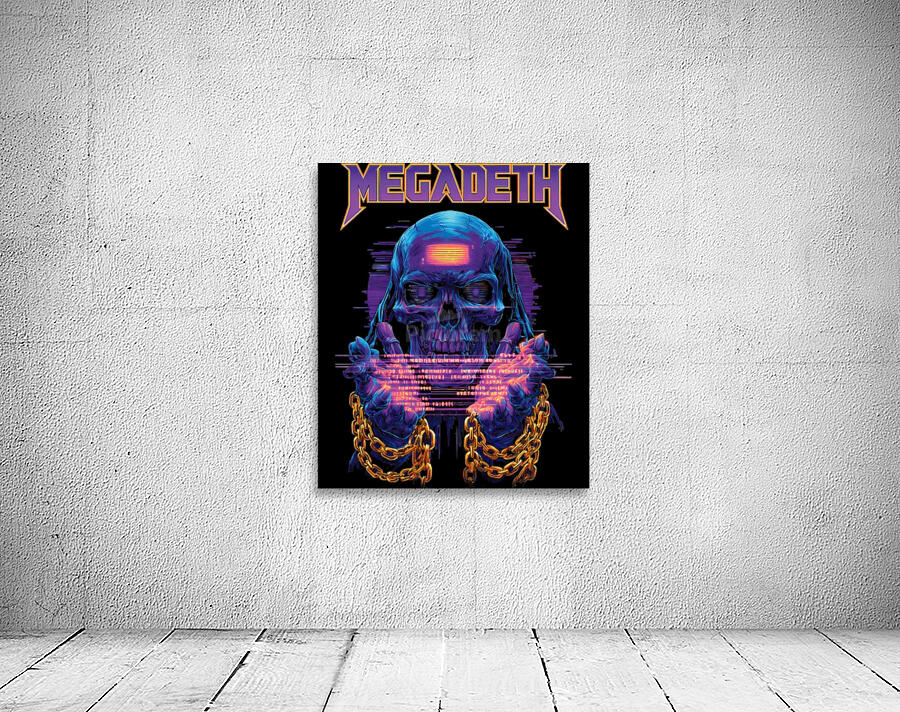 Megadeth 57 Wall Preview