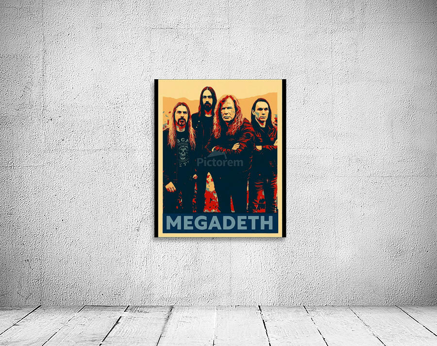 Megadeth 63 Wall Preview