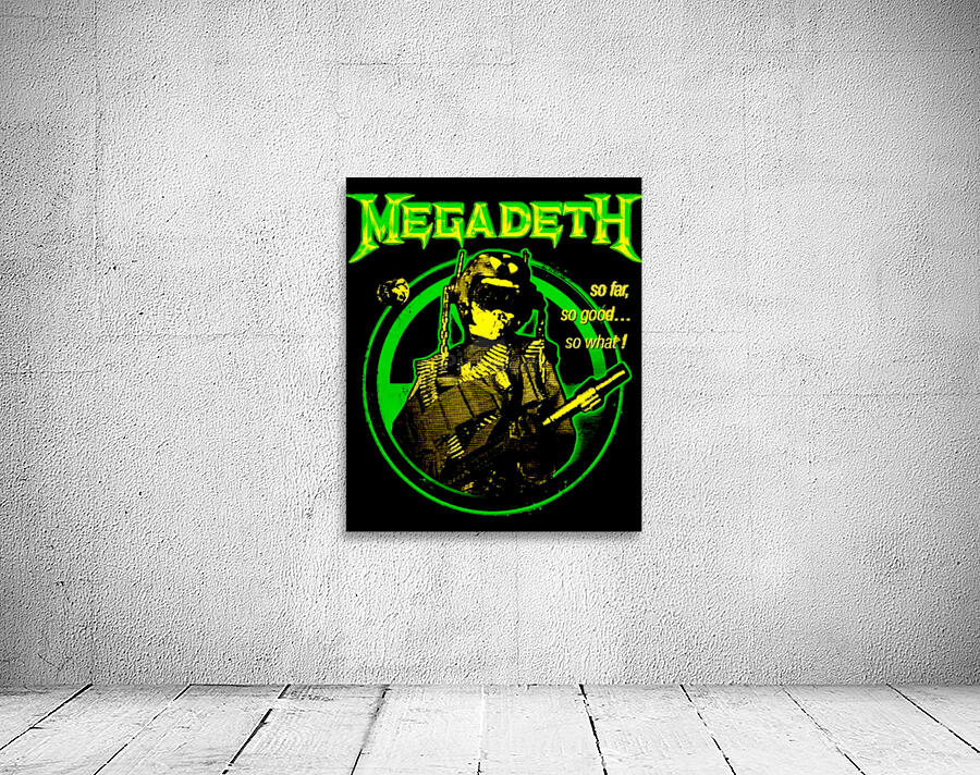 Megadeth 17 Wall Preview
