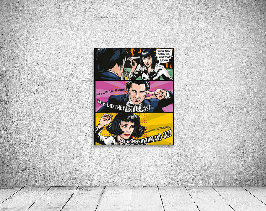 Pulp Fiction 9 Wall Preview