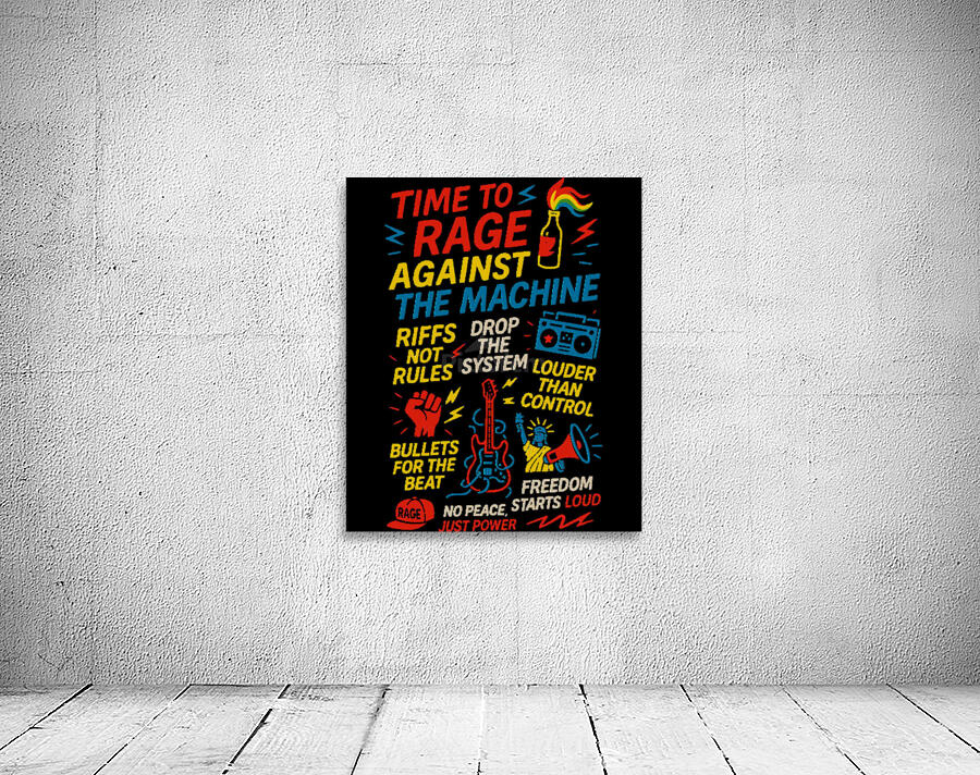 Rage Against the Machine 40 Wall Preview