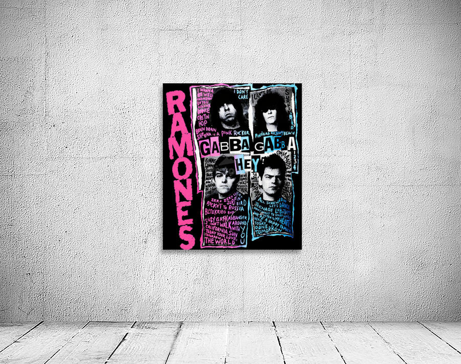 Ramones 40 Wall Preview