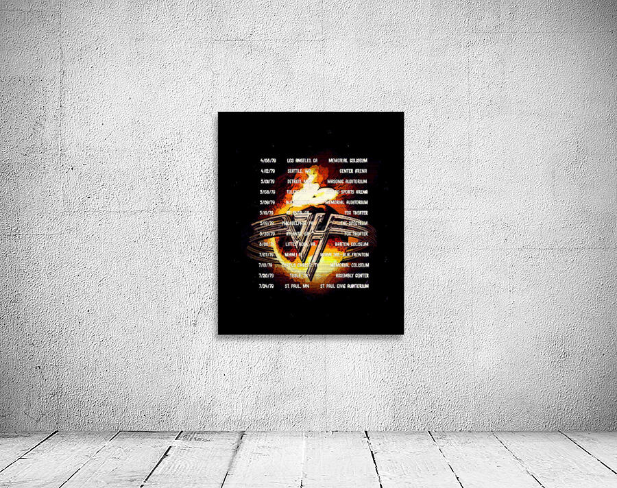 Van Halen 64 Wall Preview