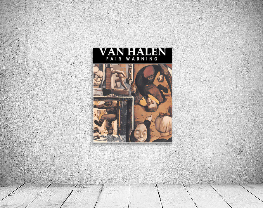 Van Halen 16 Aperçu sur mur
