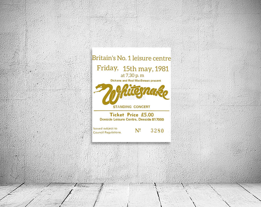 Whitesnake 29 Wall Preview