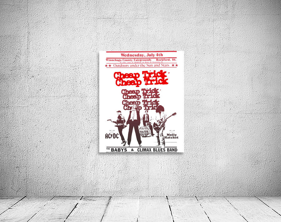 Cheap Trick 24 Wall Preview