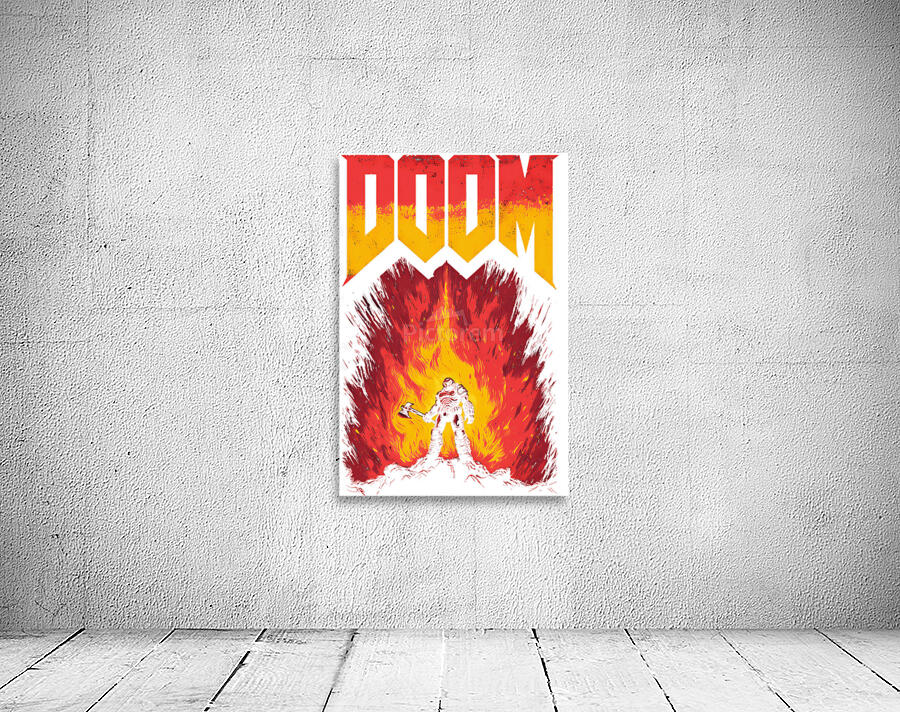DOOM Eternal 13 Wall Preview