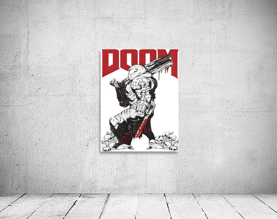 DOOM Eternal 16 Wall Preview