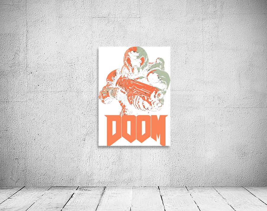 DOOM Eternal 37 Wall Preview
