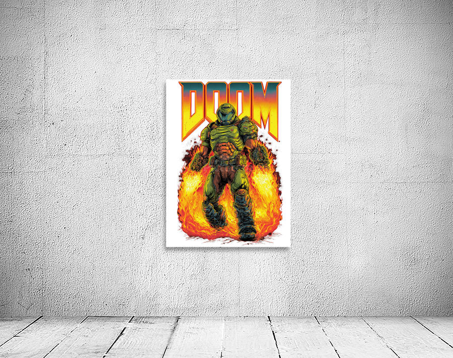 DOOM Eternal 39 Wall Preview
