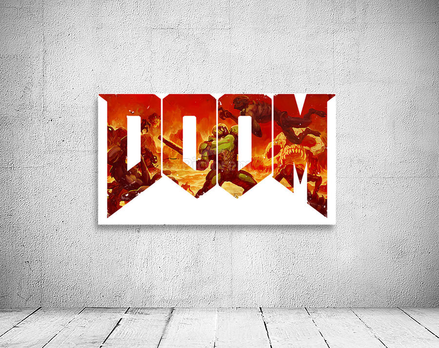 DOOM Eternal 40 Wall Preview