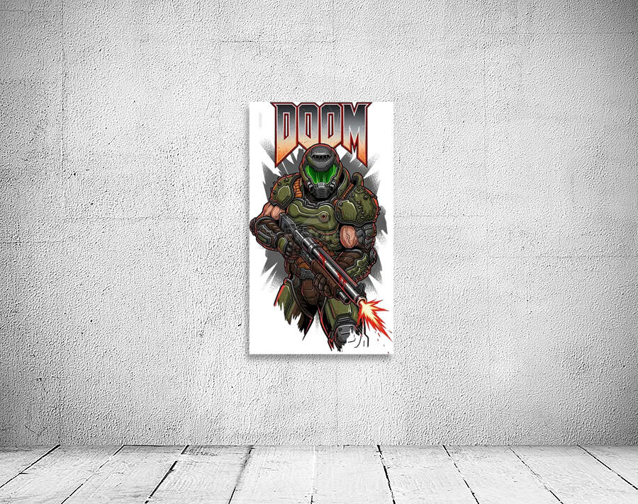 DOOM Eternal 41 Wall Preview