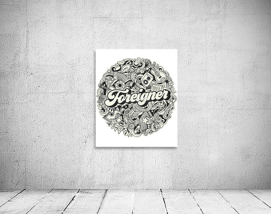 Foreigner 40 Wall Preview