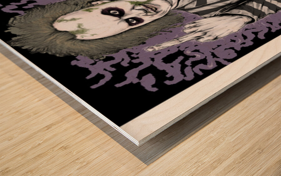 Beetlejuice 42 Wood print