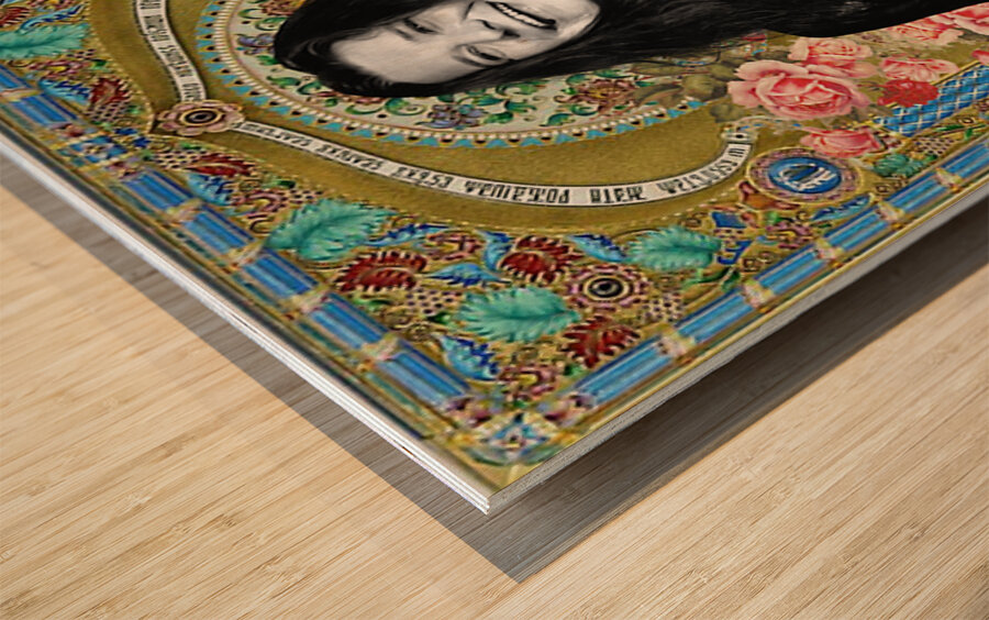 Janis Joplin 56 Wood print