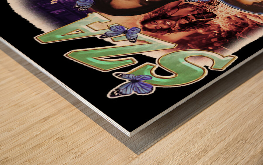 SZA 24 Wood print