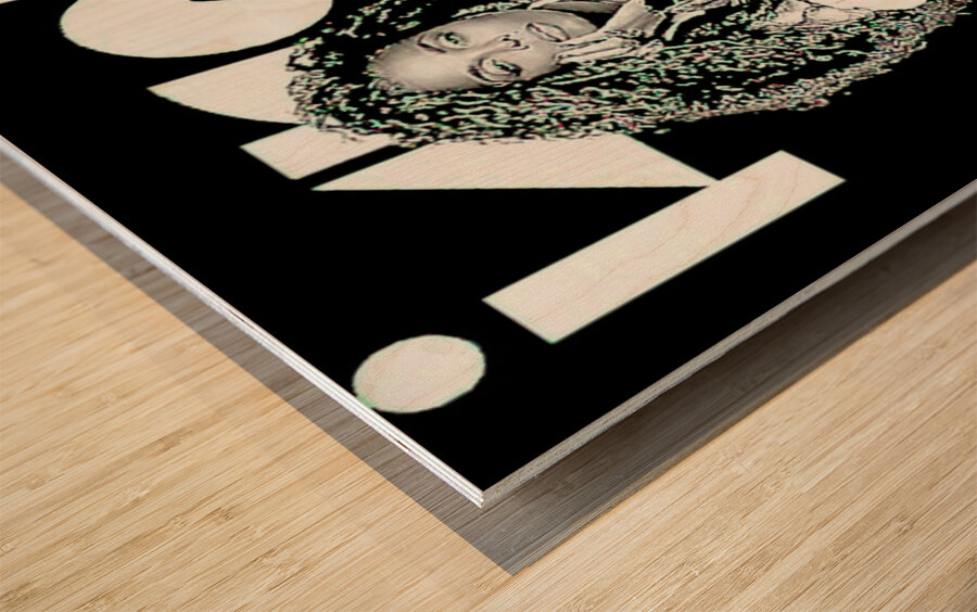 Janet Jackson 57 Wood print
