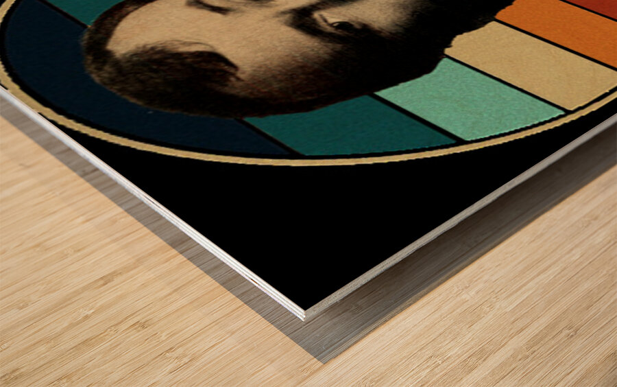 Phil Collins 23 Wood print