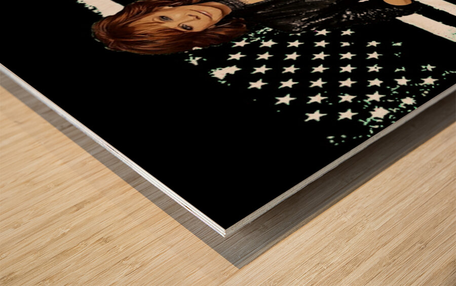 Reba McEntire 5 Wood print
