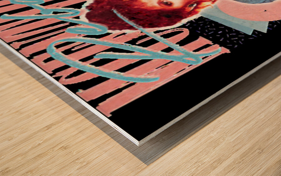 Reba McEntire 7 Wood print