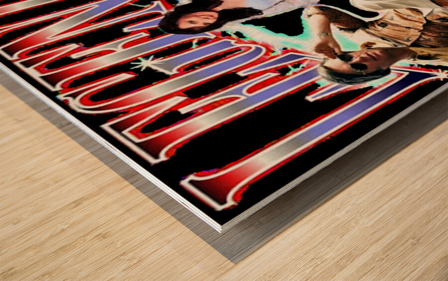 Reba McEntire 9 Wood print