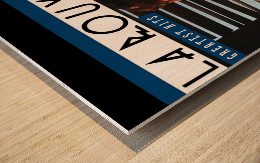 Rick Astley 37 Wood print