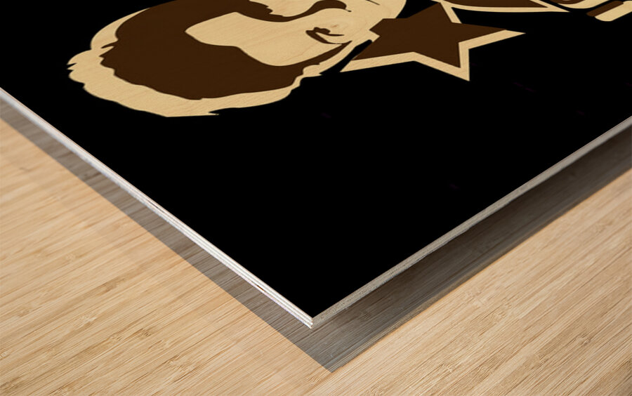 Rick Astley 44 Wood print