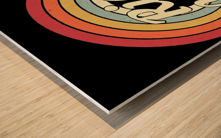 Rick Astley 49 Wood print