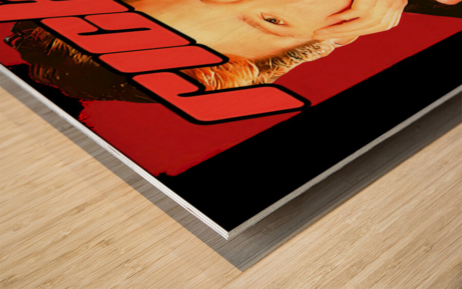 Rick Astley 57 Wood print
