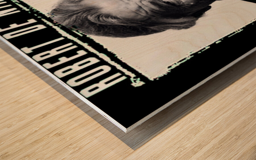 Robert De Niro 2 Wood print