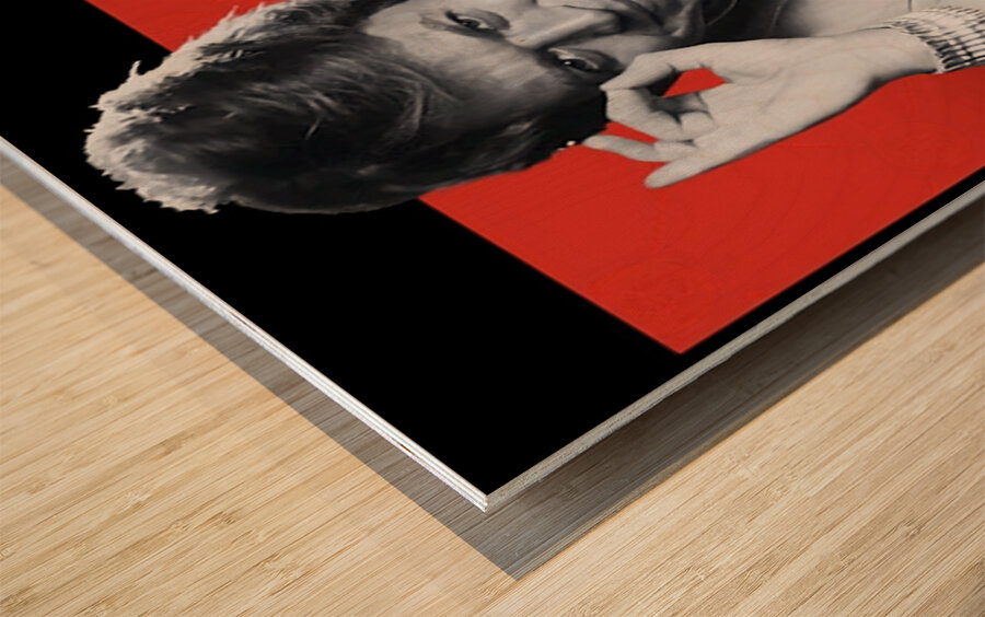 Robert Palmer 18 Wood print
