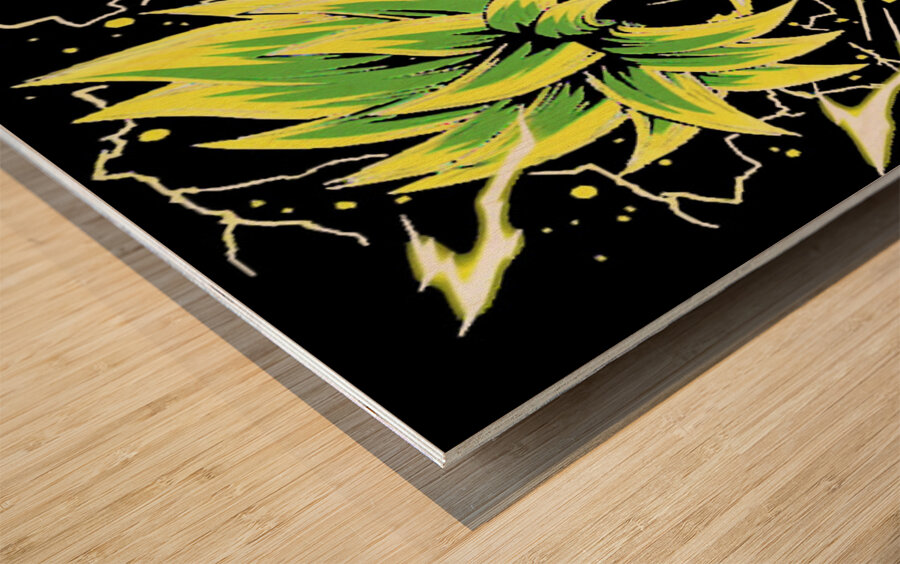 Dragon ball 38 Wood print