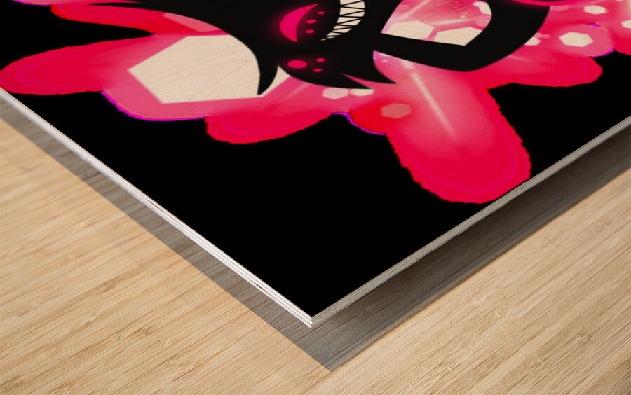 Hazbin Hotel 40 Wood print