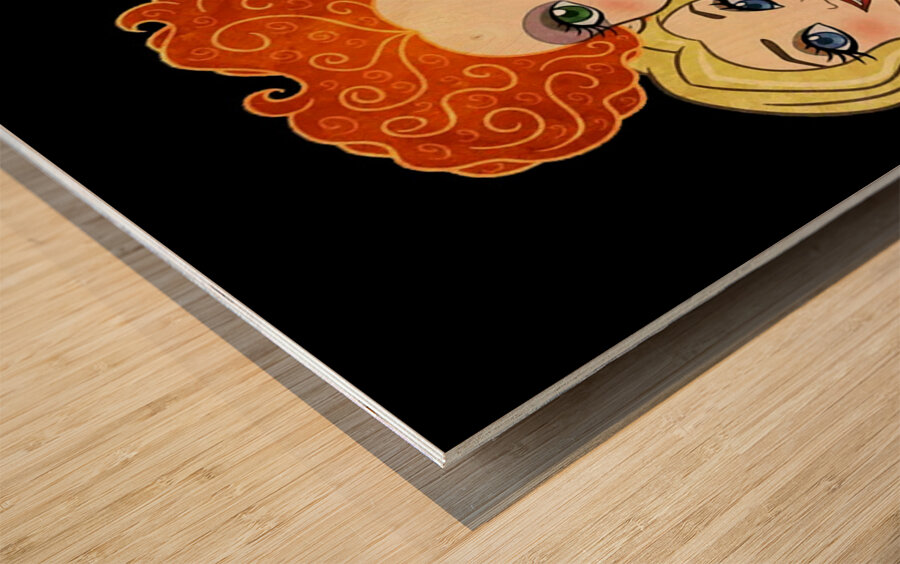 Hocus pocus 18 Wood print