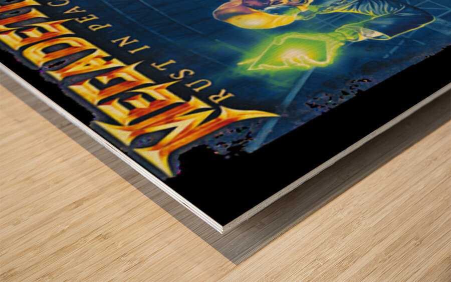 Megadeth 6 Wood print