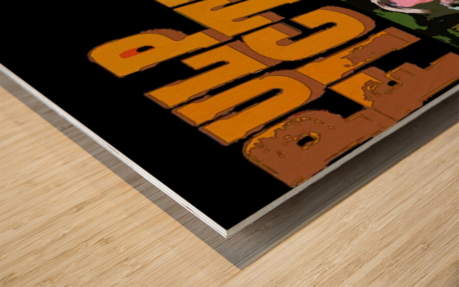 Pulp Fiction 33 Wood print