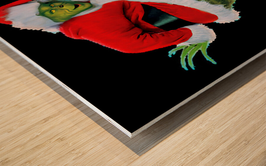 The Grinch 40 Wood print