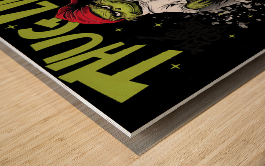 The Grinch 47 Wood print