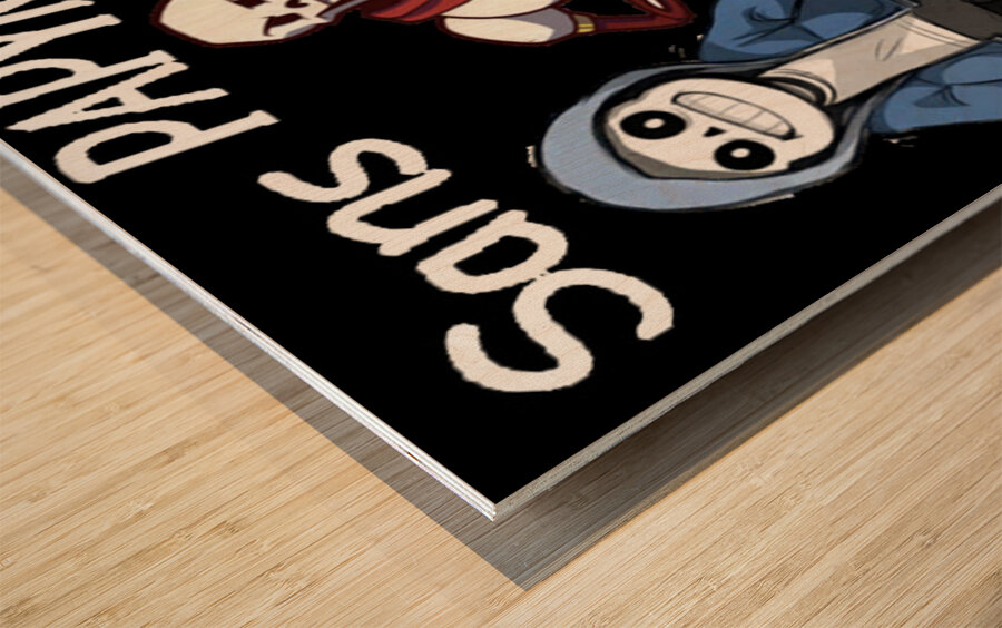 Undertale 31 Wood print