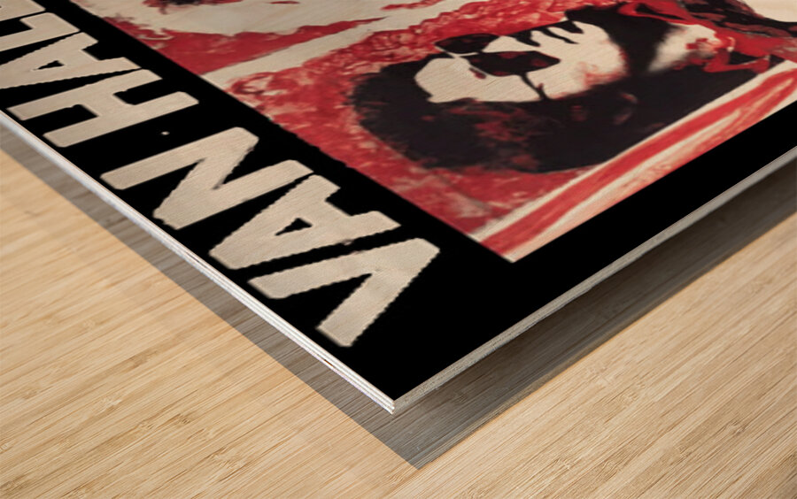 Van Halen 56 Wood print