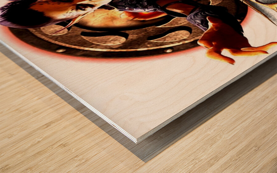 Baldurs Gate 39 Wood print