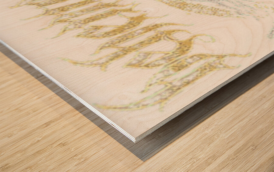 Behemoth 24 Wood print