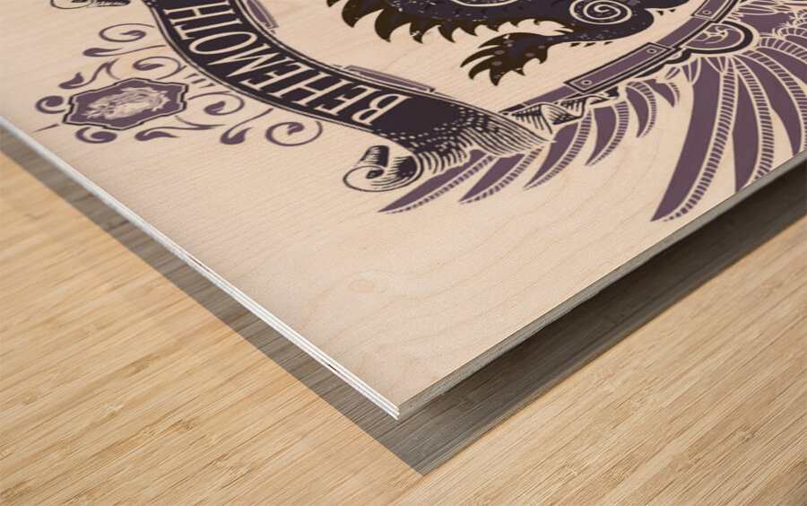 Behemoth 46 Wood print
