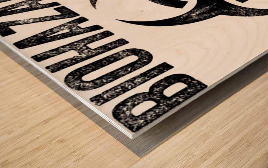BIOHAZARD 45 Wood print