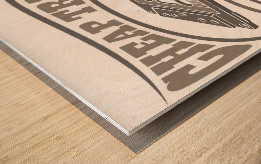 Cheap Trick 62 Wood print