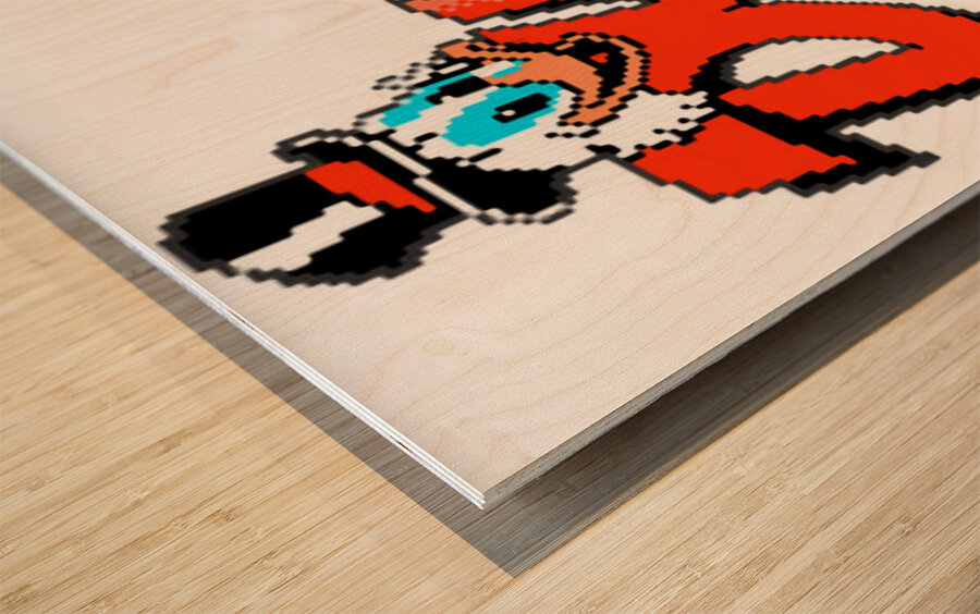 DuckTales 21 Wood print