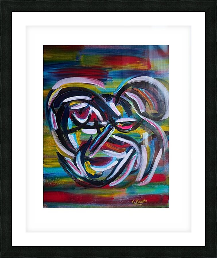 Mania Picture Frame print
