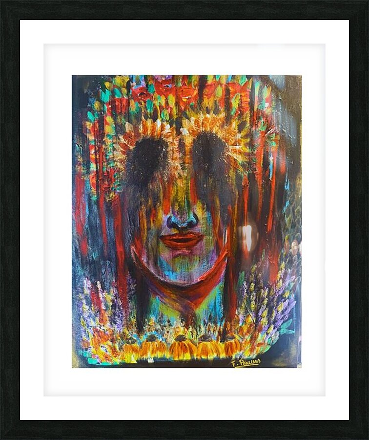 Anxiety Picture Frame print