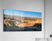 A Golden Spectacle: Zabriskie Point Sunrise Acrylic Print