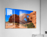 Sublime Marvel: Double Arch Majesty in Arches National Park Acrylic Print